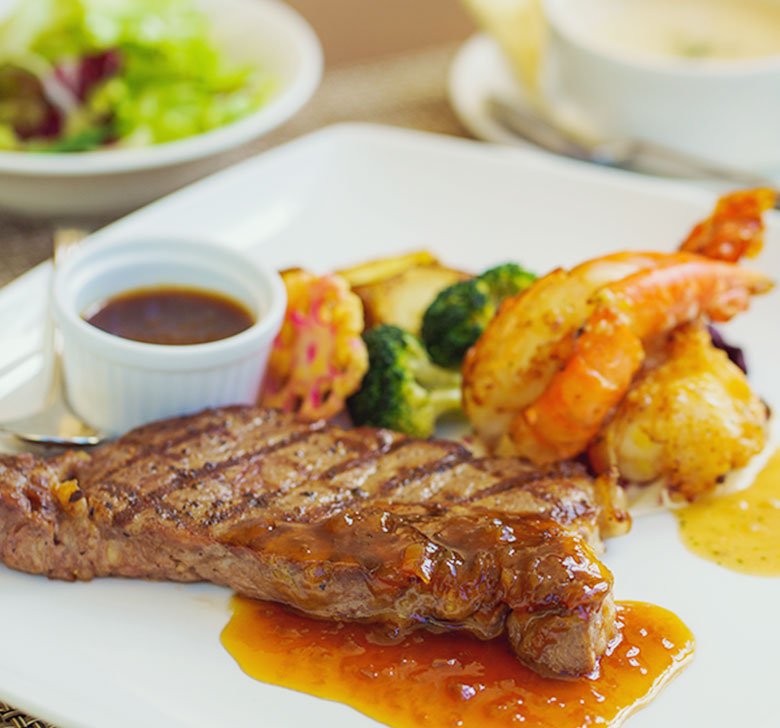 写真:洋食メニュー