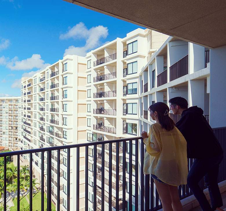 写真:客室からの景色